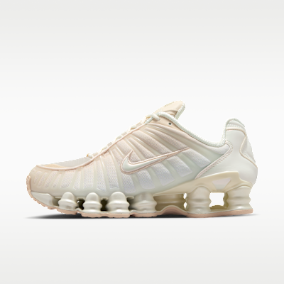 Nike Shox Tl Women's Shoes - Pearl White/particle Pink/soft Pearl - Size 5