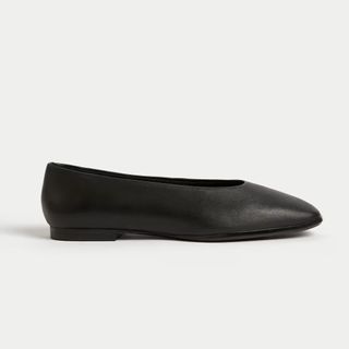 M&S Square Toe Ballet Flats