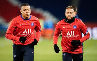 Kylian Mbappe and Neymar