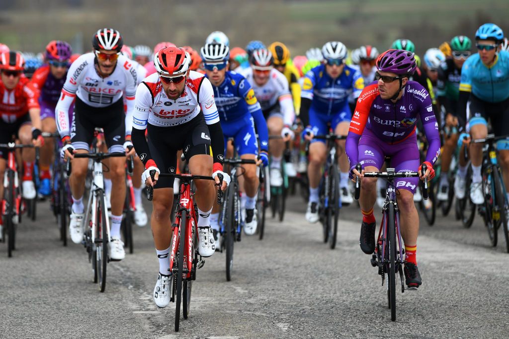Thomas de Gendt (Lotto Soudal) ready to go for the KOM