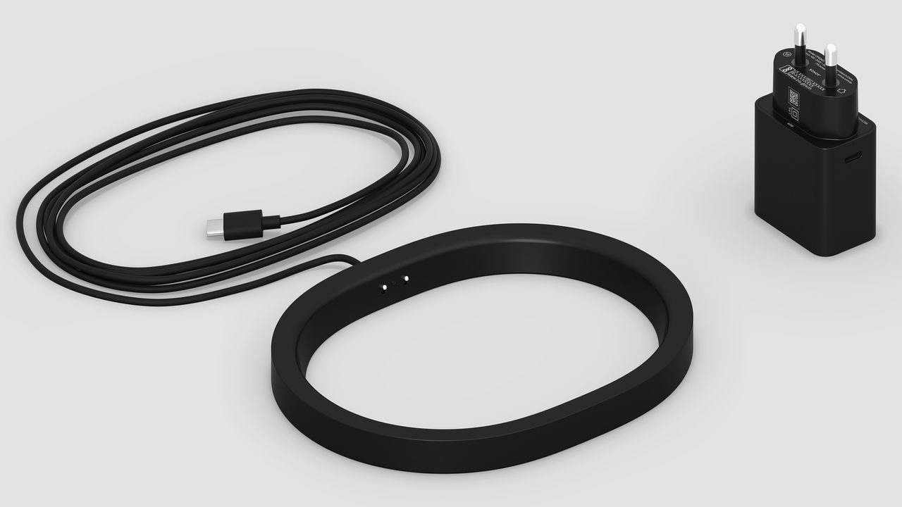 Sonos Move 2 charging cradle and plug adapter