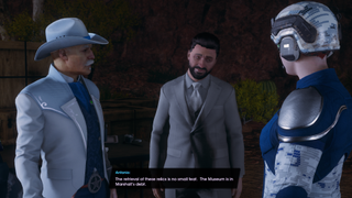 Saints Row factions: Marshalls talking to each other