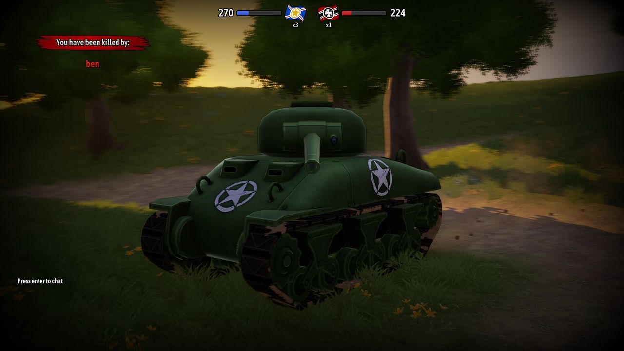 Screenshot from an in-development build of Heroes of Valor
