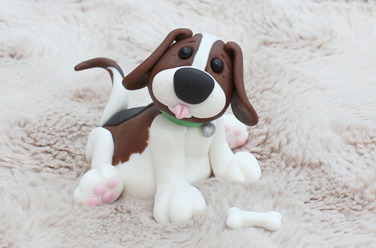 Dog cake decorations