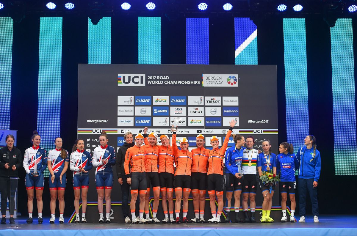 The junior nation cup winners