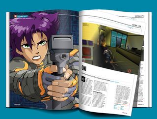 PC Gamer magazine issue 380 Oni spread