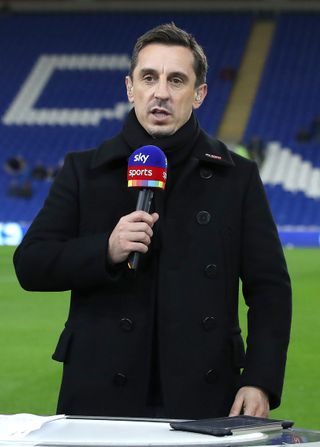 Gary Neville gave his thoughts following United's draw at Huddersfield