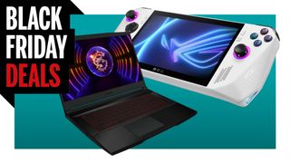 MSI Thin GF63 laptop and Asus ROG Ally handheld PC