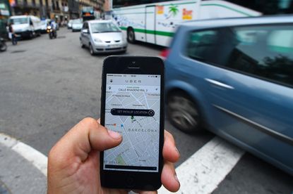 Germany bans Uber's cab service