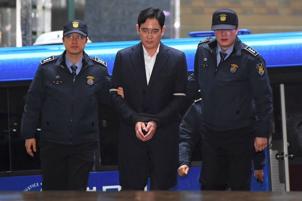 Samsung acting chief and heir apparent Lee Jae-yong indicted on bribery charges