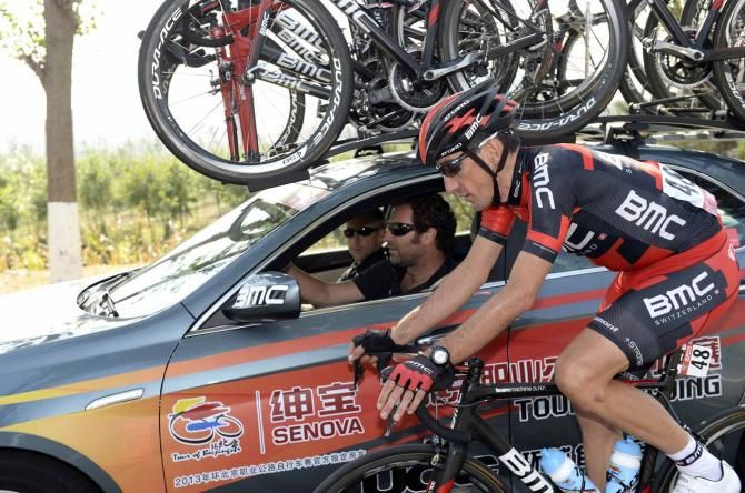 Marco Pinotti made his final stage racing appearance at the Tour of Beijing.