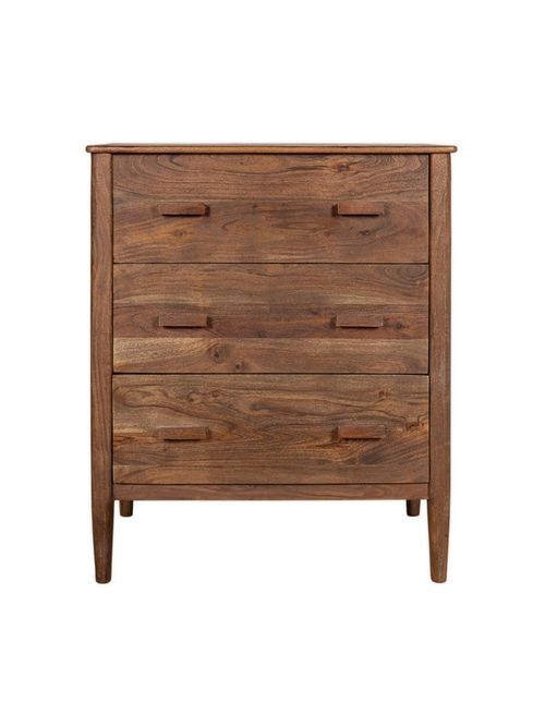 Anbu Acacia Chest of Drawers - Washed Walnut