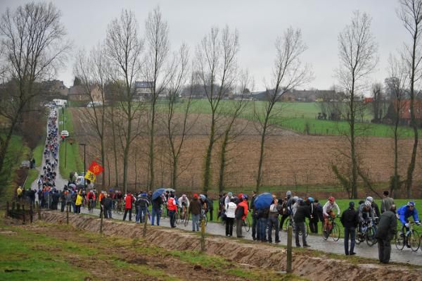 Bare trees and heavy rain but the Belgian season has begun