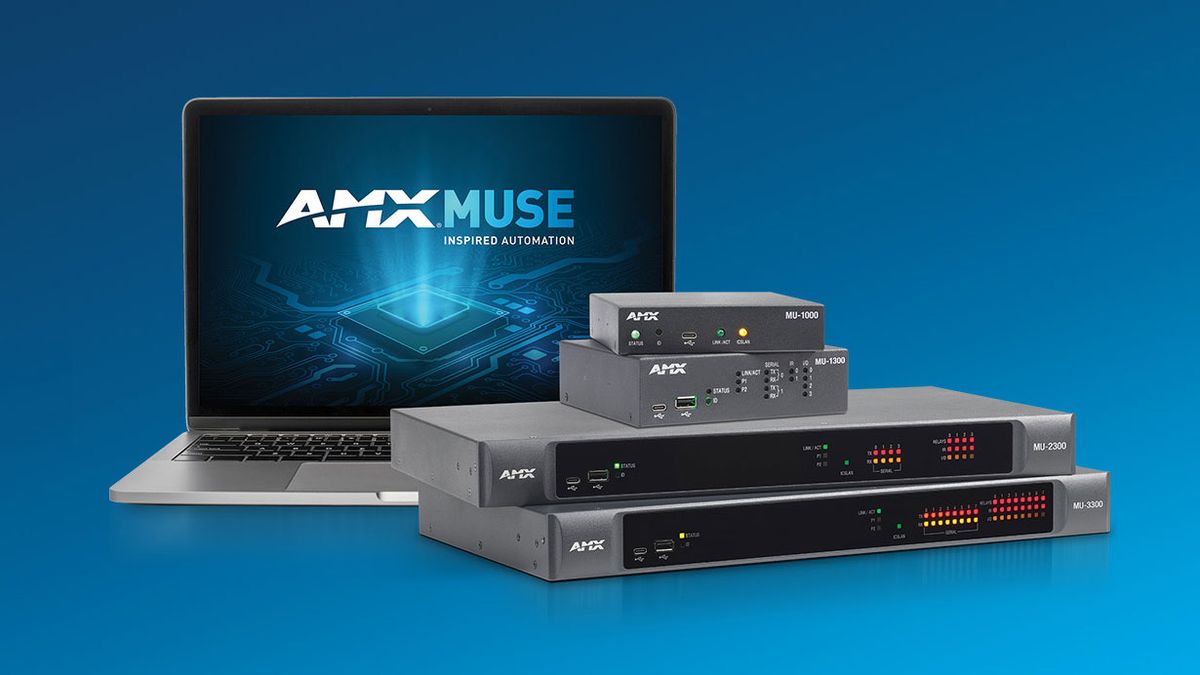 کنترلرهای AMX MUSE Automation یک گزینه قدرتمند و امن برای محاسبات اختصاصی هستند