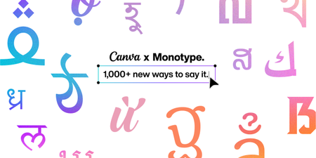 Canva x Monotype 