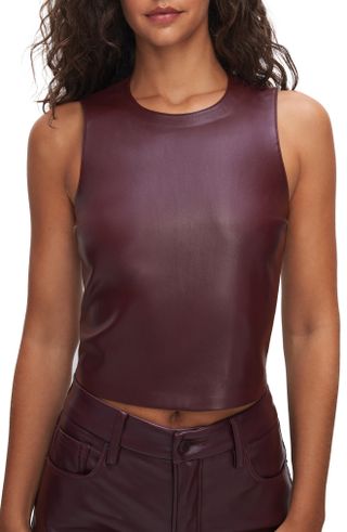 Better Than Leather Faux Leather Tank
