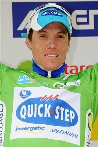 Sylvain Chavanel (Quick Step) took over the green jersey with a solid fourth place.