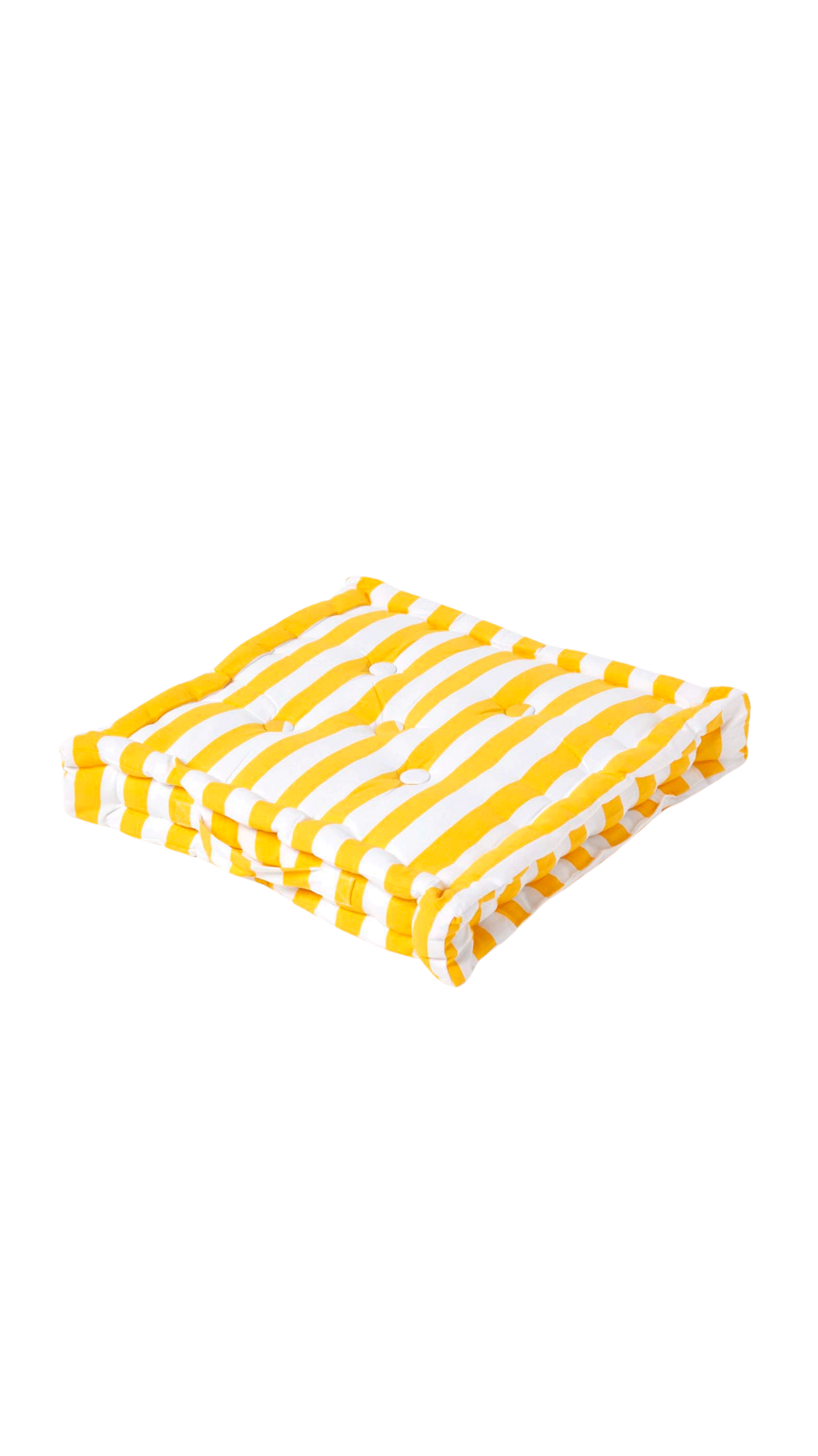 Cotton Thick Stripe Floor Cushion