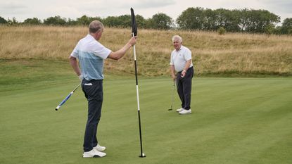Flagstick replaced when not asked for
