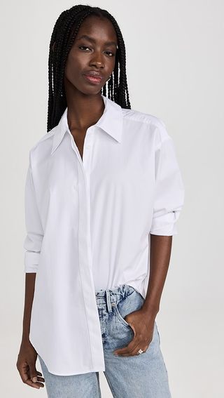 Good American Button Down 2.0 Shirt