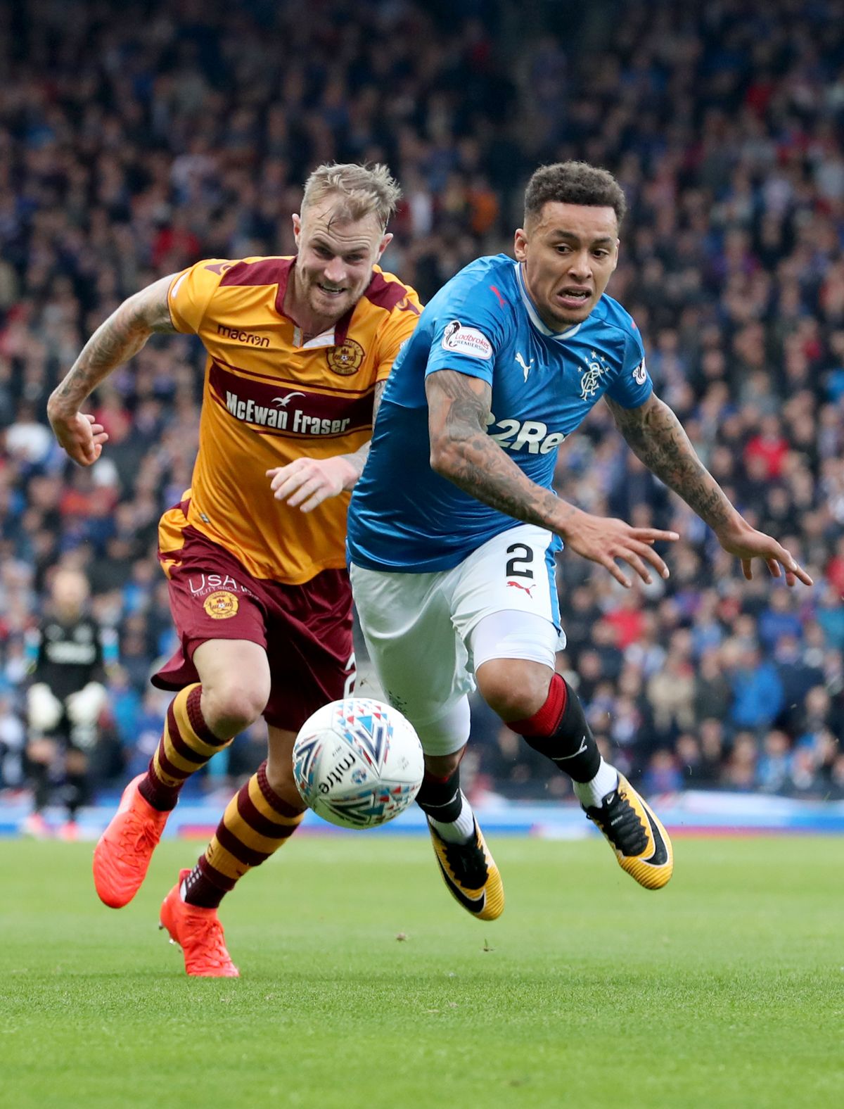 Rangers v Motherwell – Betfred Cup – Semi-Final – Hampden Park