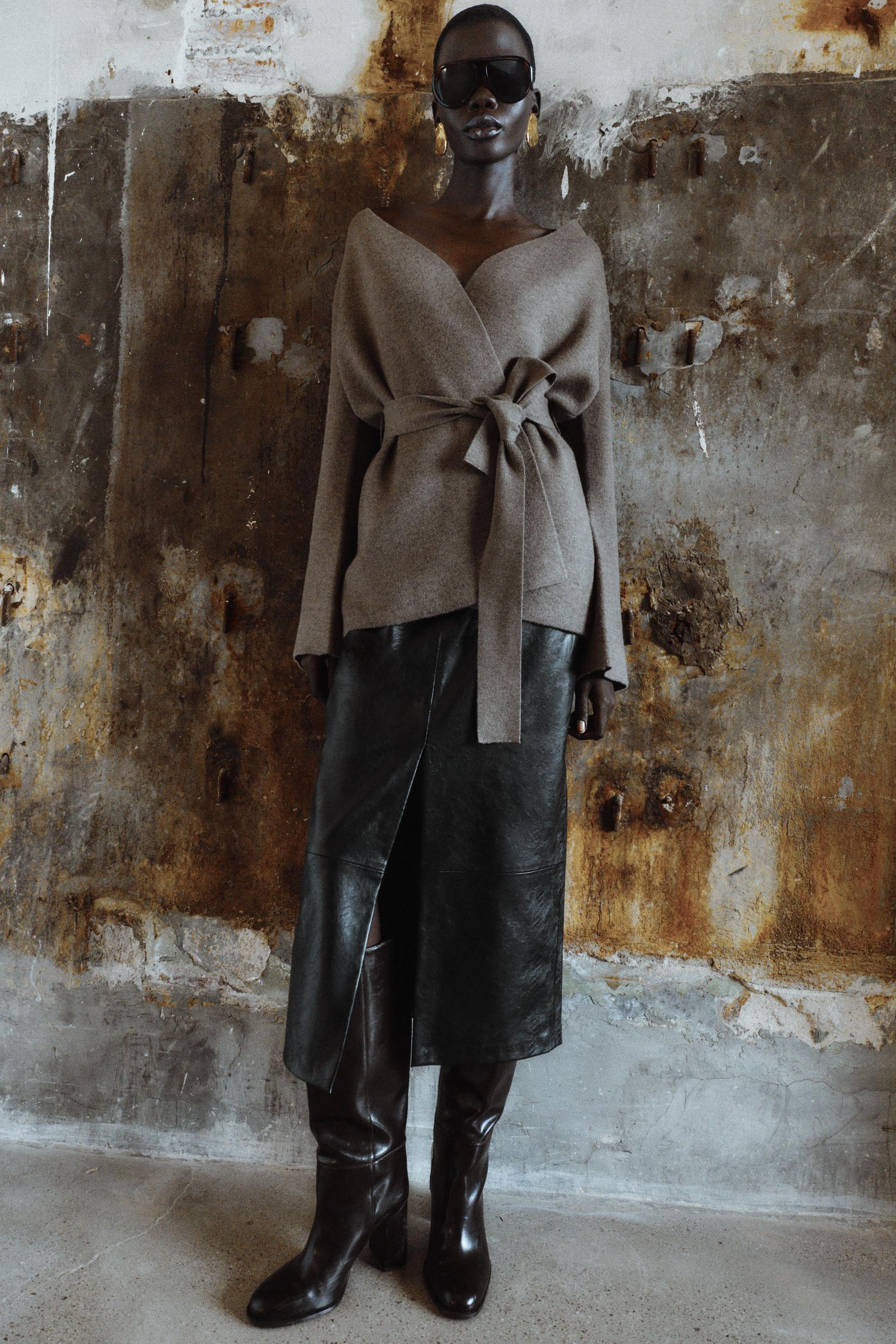 Belted Cardigan
