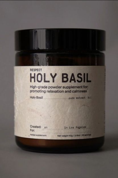 Respect des Fonds Holy Basil Adaptogens Powder Supplement