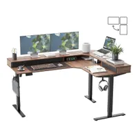 Fezibo L-Shaped Electric Standing Desk$369.99$279.99 at AmazonSave $90