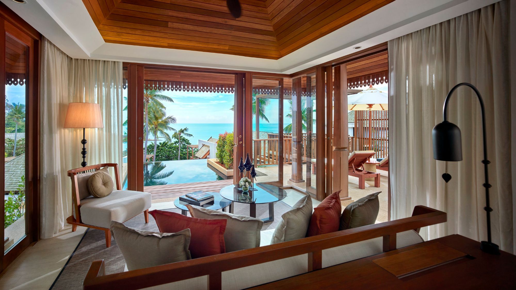 pool villa in the YTL Hotels/Ritz-Carlton, Koh Samui
