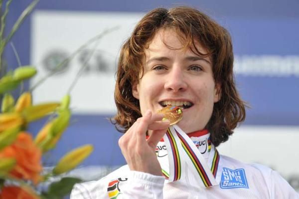 Solid gold effort from Marianne Vos (Netherlands)