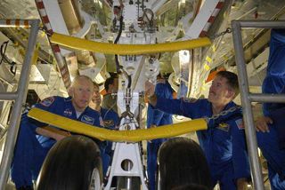 Atlantis Shuttle Astronauts Train for March Spaceflight