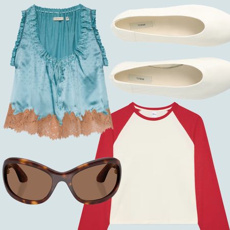 Collage of fashion items to buy during May 2026
