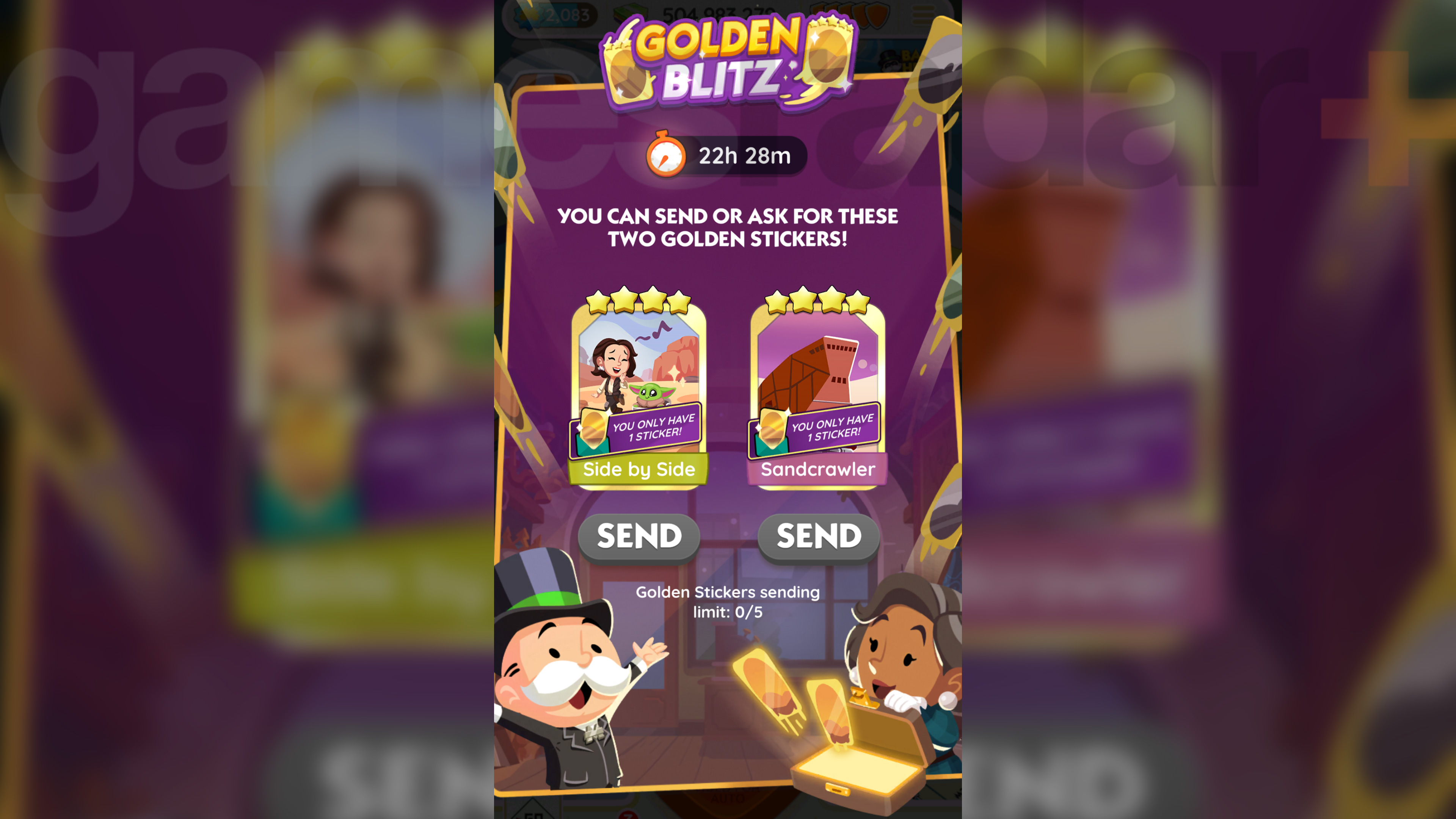 Monopoly Go Golden Blitz