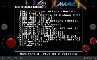Arcade games: MAME4droid (free)