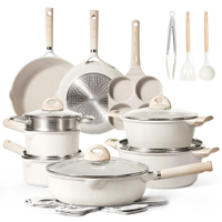 Carote Nonstick Pots and Pans Set: was $129 now $90 @ Macy's