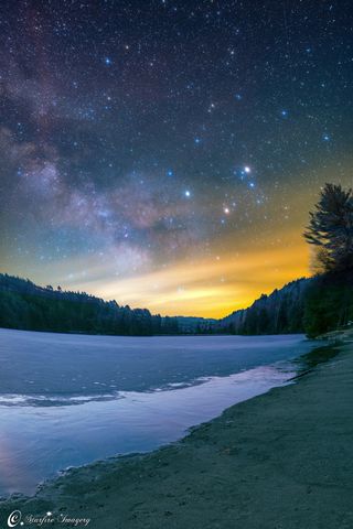 Milky Way at Cadillac Mountain, Acadia National Park, Maine