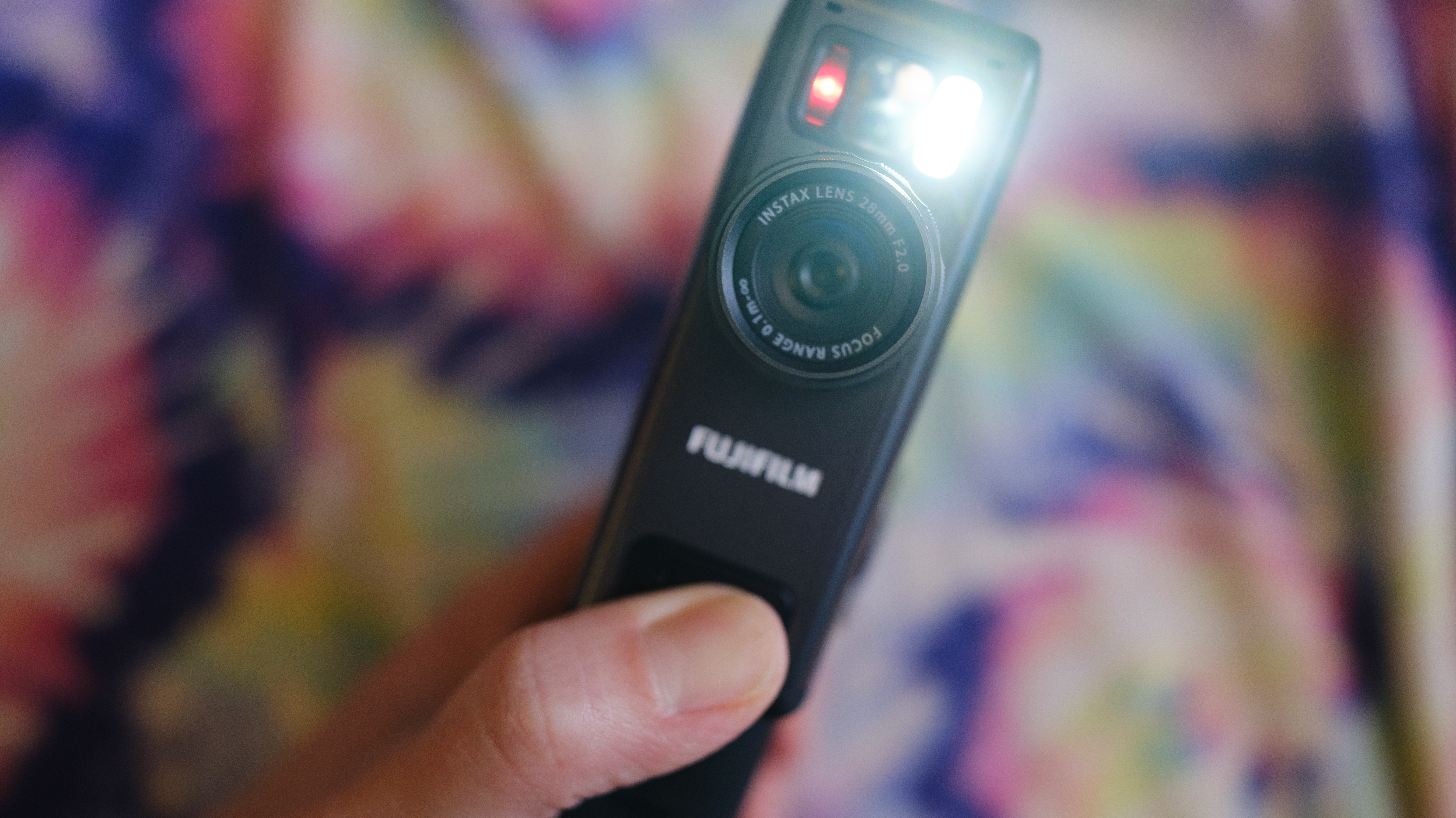 The Fujifilm Instax Mini Evo Cinema decades camera