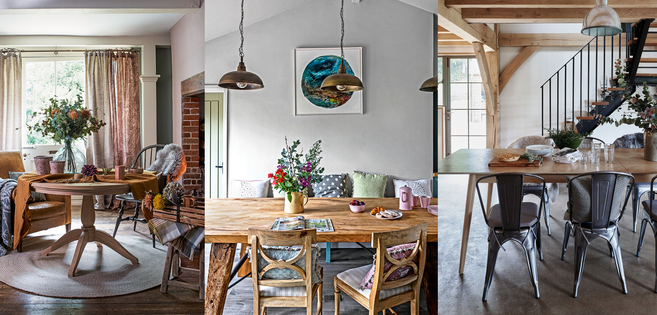 Rustic country shop dining room