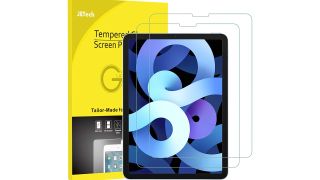 best iPad screen protector: JETech 2-Pack Screen Protector