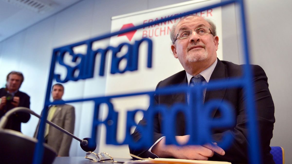 Salman Rushdie, author of The Satanic Verses