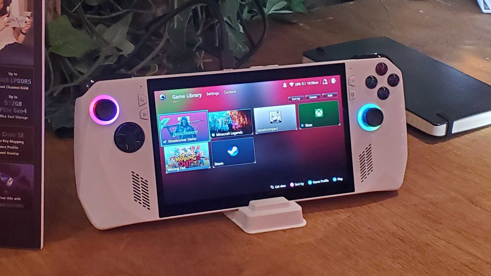 Asus ROG Ally hands-on: More powerful than Steam Deck