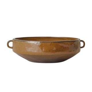 Rustic brown bowl