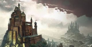 The city of King's Landing as seen in A Game of Thrones: The Board Game - Digital Edition