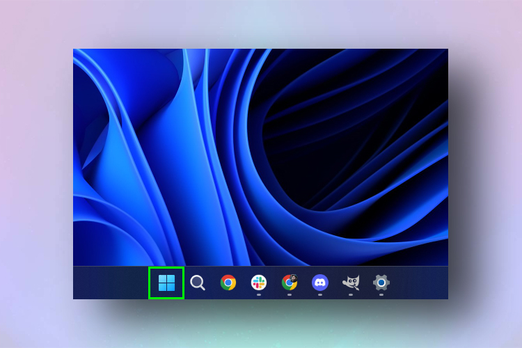 A screenshot showing the Windows Start menu