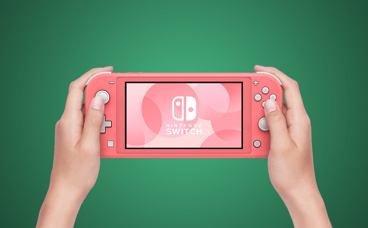 Nintendo switch lite фото