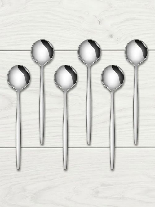 Stainless Steel Coffee & Tea Spoon, 6-Pack