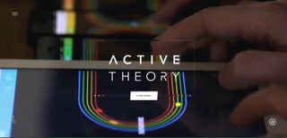 Active Theory's site uses background video to make it pop