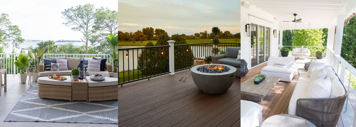 Deck railing ideas: materials and styles for every garden | Homes and ...