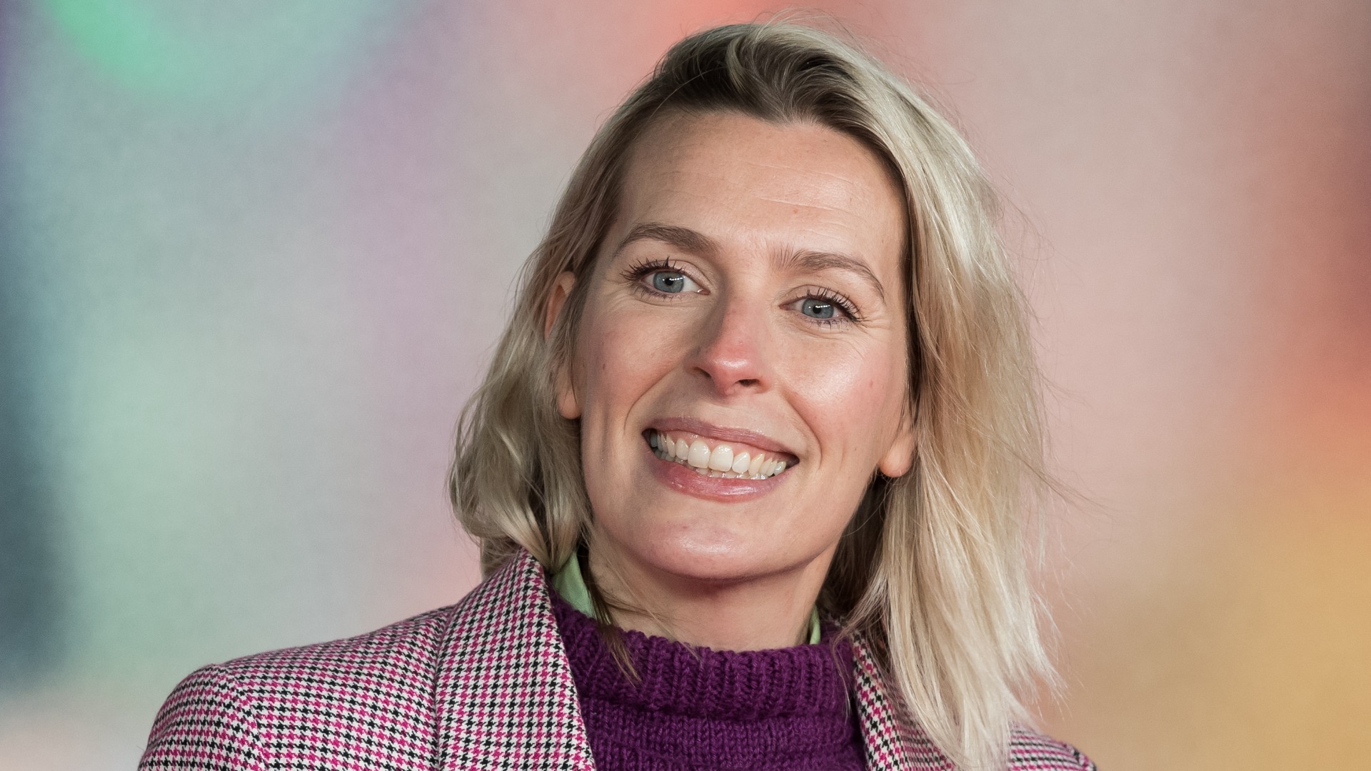 Sara Pascoe attends the UK Gala Screening of 'Is This Thing On?' at the Odeon Luxe West End