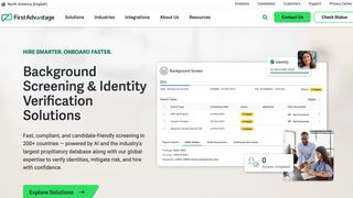 First Advantage website